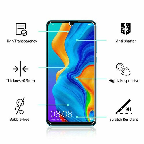 For Huawei P40 P30 Lite P20 P Smart Mate 20 10 Tempered Glass Screen Protector - Zdjęcie 7 z 12