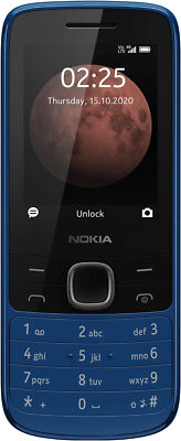 Unlocked Nokia 225 4G Dual SIM Long Battery Life, Multiplayer Games Cell Phone