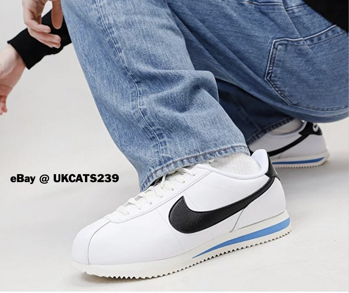 Absorberend vieren Cokes Nike Cortez &#039;23 Shoes White Black Blue DM4044-100 Men&#039;s Multi  Size *PRE-RELEASE* | eBay