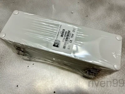 BUD INDUSTRIES BUD 10x3x3" Hinged Latching Enclosure + Backplate, Grey Box,Outdoor NEMA 4X IP67