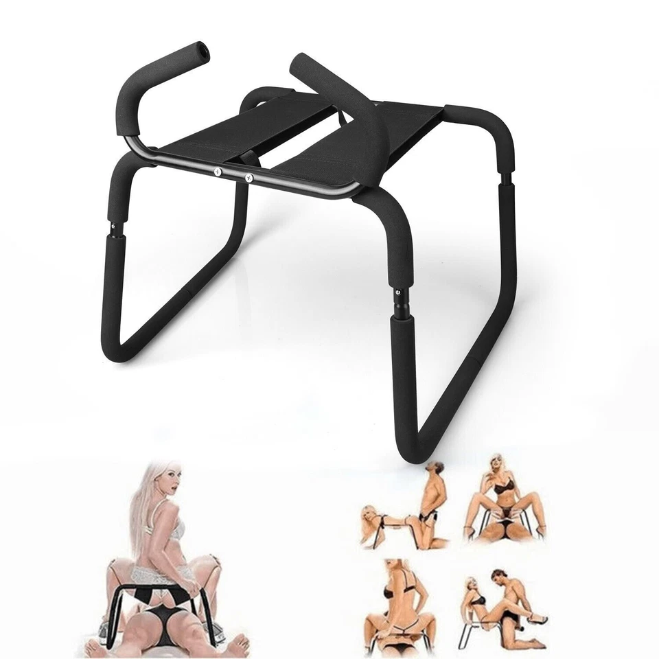 300LB Sex Aid Bounce Tool Sex Chair With Armrest Couple Love Position Stool - Image 4 of 4