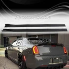 For Chrysler 300 2010-2023 Side Skirt Extension Splitter Spoiler Lip Gloss Black