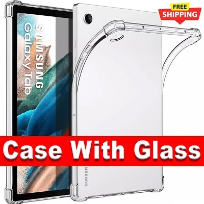 DFC For Samsung Galaxy Tab A9 A9+ Plus A8 S10 Case Clear Shockproof Tablet Cover Gel
