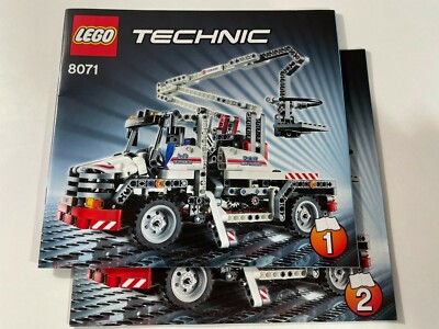 LEGO  Bauanleitung Technic 8071 Service Truck Instruction NEU 122