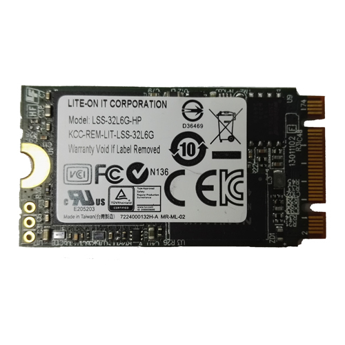 Lite-On Lss-32l6g-hp 32gb NGFF M.2 2242 SSD HDD MLC for HP