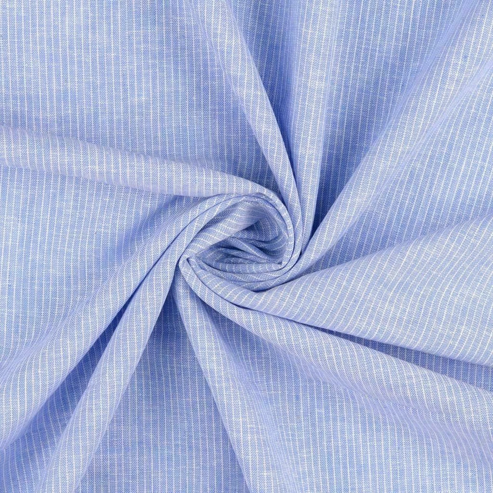 Halbleinen Meterware Feinstreifen - Leinenstoff gestreift Sommerleinen *ab 50 cm - Bild 2 von 4