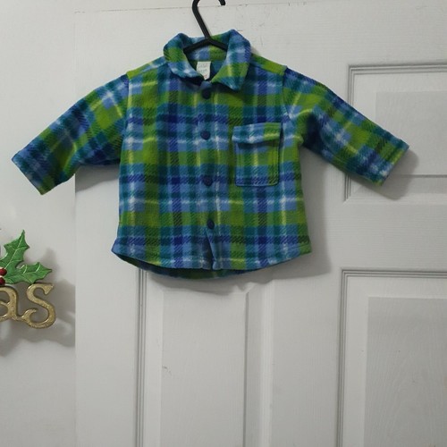 Children Multicoloured Hoodles Collared Coat boys girls By Adams 6-9 Months 74CM - Picture 5 of 12