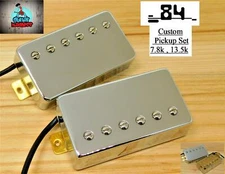 G.M. "1984" Chrome Custom Humbucker Set for Gibson Epiphone®