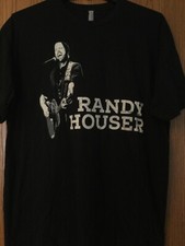 Randy Houser - Camisa Tour - Camisa Negra - XXL - Next Level - Mezcla de Algodón