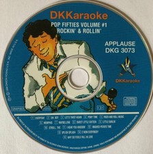 DK KARAOKE MILLENNIUM APPLAUSE SERIES 3073 - 50'S ROCKIN  ROLLIN - USED - RARE
