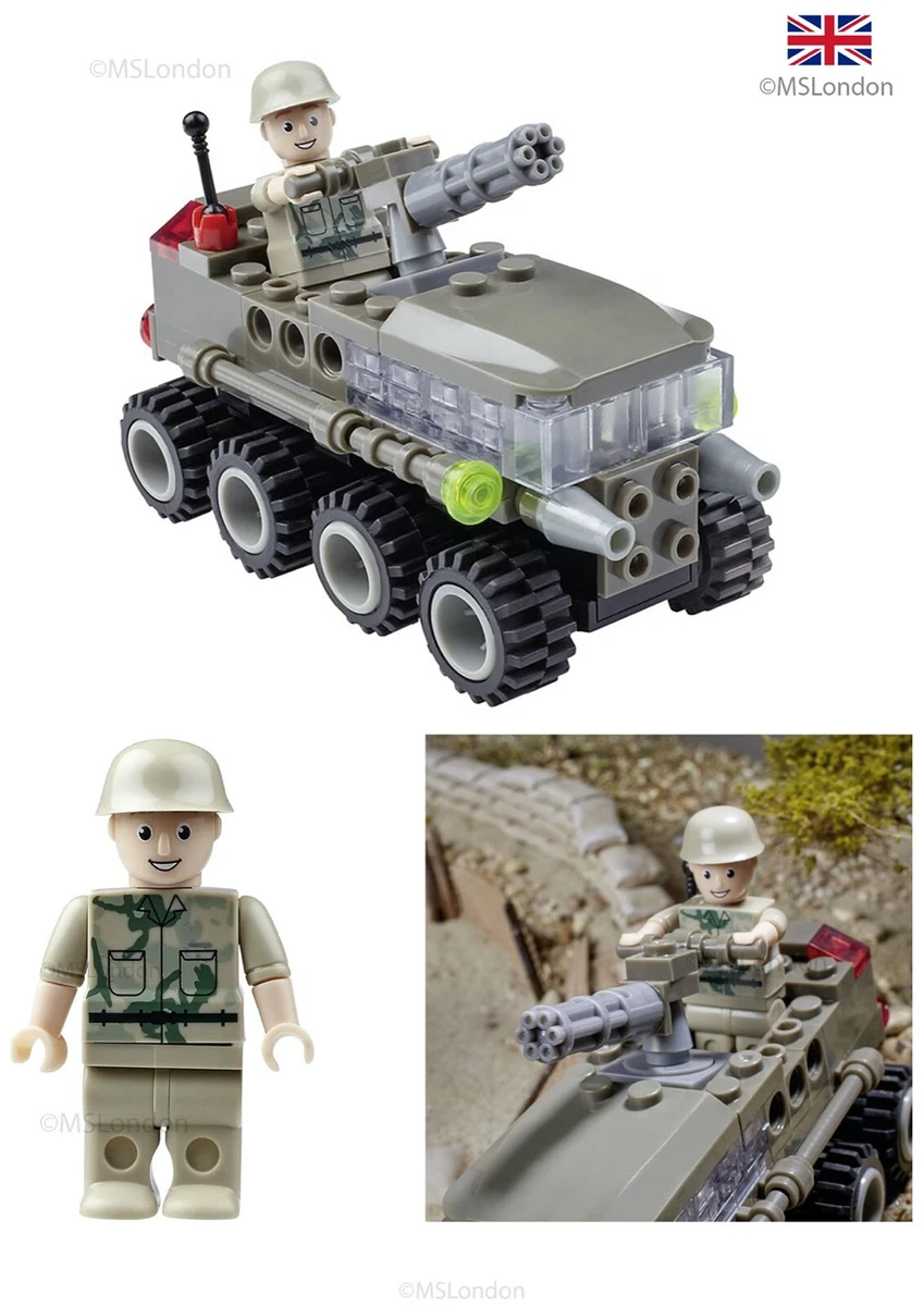 Army Military Gun Tank Blox Toys Kids ( LEGO Size ) UK 4565611 | eBay