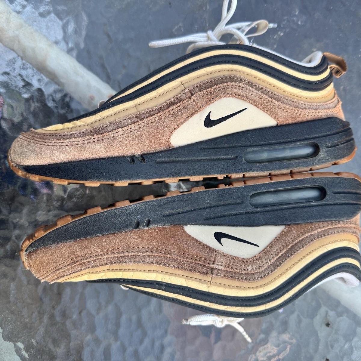 ®様へ♥3/10 Size 10.5 - Nike Air Max 97 Pink Gaze Black for sale online