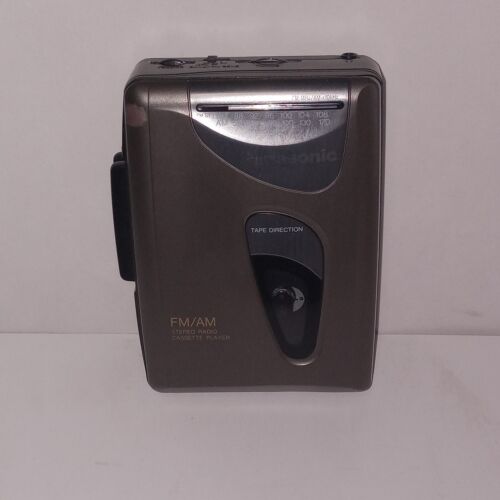 Panasonic Portable Cassette Player AM FM Personal Radio Tape RQ-V54 - Photo 1/8
