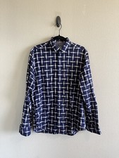 BUGATCHI Classic Fit Dress Shirt - Size: M