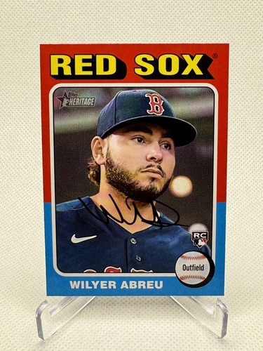 2024 Topps Heritage #385 Wilyer Abreu | Baseball Card