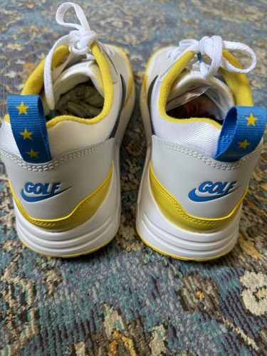 Nike Mens Sz 14 Air Max 1 '86 OG G NRG White/Tour Yellow/Obsidian FN8075 101 - Picture 12 of 14