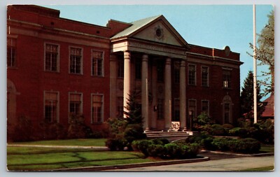MA, Greenfield, Franklin County Court House, Vintage Postcard