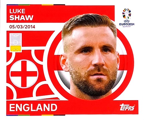 Pegatina Topps UEFA Euro 2024 - EM 24 - Pegatina individual a elegir parte 2/3 - Imagen 72 de 240