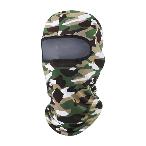 Camouflage Gesichtsmaske Bandana Sturmhaube UV Schild Kapuze Kopfbedeckung für Männer Frauen Taktisch - Bild 106 von 183