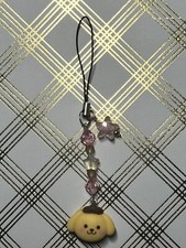 Pompompurin With Star Phone Charm l Sanrio Keychain
