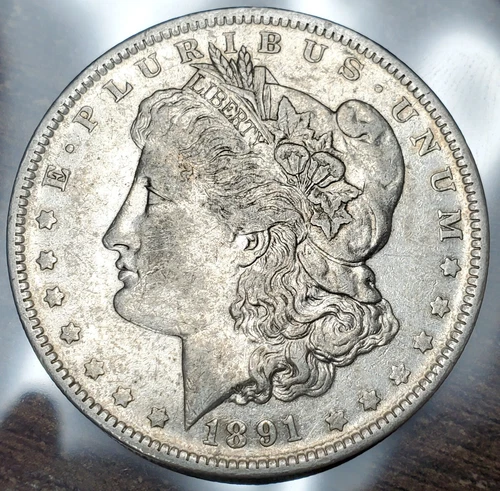1891 O Morgan Silver Dollar Us Coin XF+ Details New Orleans