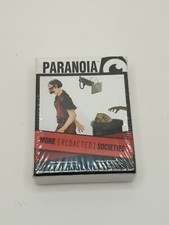 Paranoia - More Redacted Societies Cards - Mongoose RPG - New In Shrink