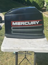 1993 Mercury 40 HP 2 Stroke Outboard Engine  Cowl   Freshwater