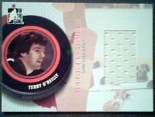 TERRY O'REILLY   AUTHENTIC TOUGH CUSTOMERS PIECE OF A JERSEY   SP