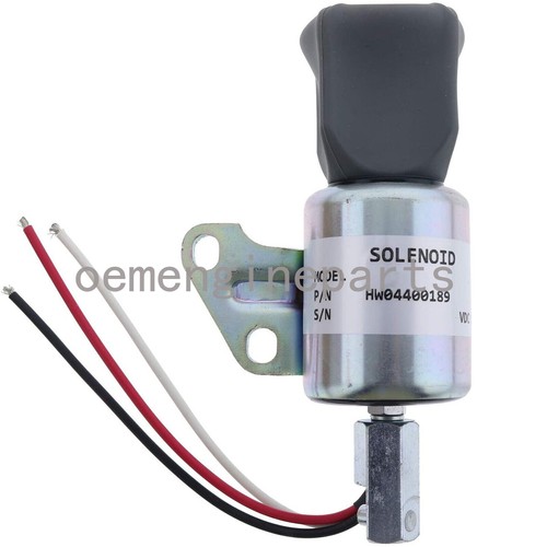 12V Fuel Stop Solenoid Valve For Skyjack SJ6832 RT Kubota Engine M8200 139321 - Picture 4 of 5