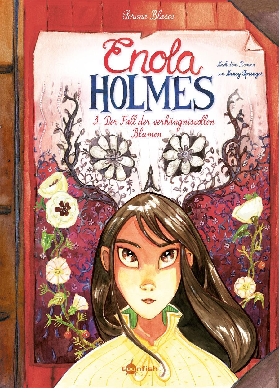 Thumbnail - Enola Holmes (comic). Band 3 Der Fall Der Verhängnisvollen Blumen