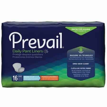 Prevalece la incontinencia de almohadillas para mujeres y hombres Absorbencia máxima Unisex 96 Count - Imagen 1 de 1