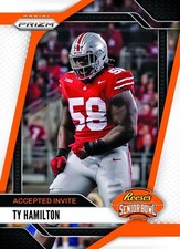 2025 SENIOR BOWL OHIO STATE TY HAMILTON LOS ANGELES RAMS ROOKIE