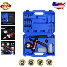 Car Truck Motorcycle Vacuum Pump: Deluxe Brake Bleeder Tool, Fluid Oil Change