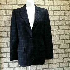 GIORGIO ARMANI Jacket Size 38 Black Vintage Extremely rare woman From Japan