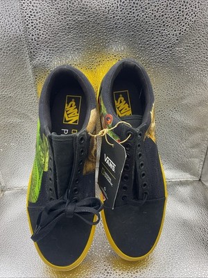 NWT Vans National Geographic Shoes Size U.S. Men 6.5 Women 8 Wolf, Snake, Sloth