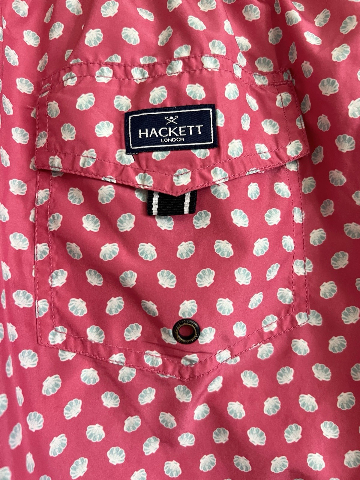 Hackett London Size Large Mini SHELL - Swimming t… - image 8