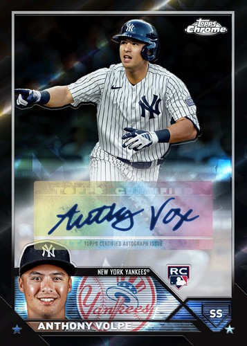 2023 Topps Chrome Update Series Sapphire Edition Baseball Trading Cards Box - Picture 3 of 4