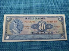 🇲🇽 Mexico 50 Pesos 1979  UNC P-49s Serie BJQ Banknotes 111025-10