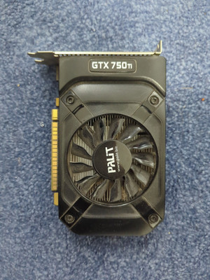 Palit GeForce GTX 750 Ti StormX OC (2048MB GDDR5) graphics card - Main Image
