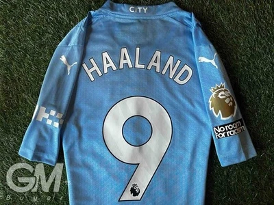 Maillot Replica Puma Ultraweave Authentique Manchester City Domicile Haaland XL - Photo 1/4