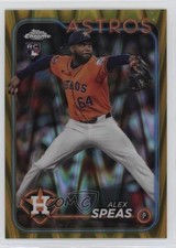 2024 Topps Chrome Update Gold RayWave Refractor 23/50 Alex Speas #USC175 0ft3