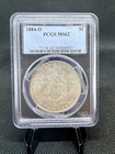 1884-O 90% Silver Morgan Dollar PCGS MS62 (Light Toning)