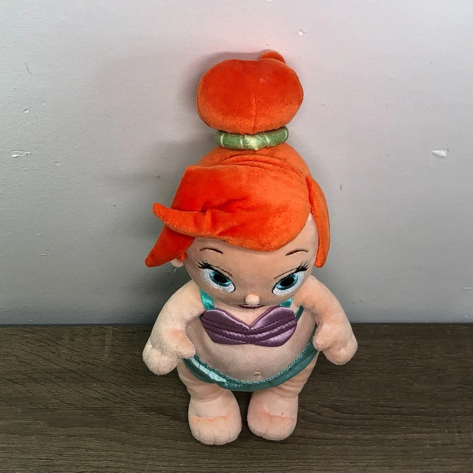 Disney Bebés Sirenita Ariel Peluche Animal Juguete Muñeca Bebé Suave 12" Foto 2 de 4