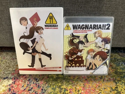 Wagnaria!! Season 1 DVD & 2 Blu-ray NIS America Anime Rare & OOP Aniplex Series
