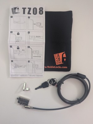 Noble Locks TZ08T Flachschlüssel Keilschloss NEU kostenloser Versand