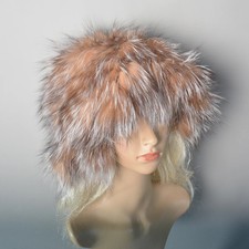 Party Furry Hats Real Fox Farm Fur Fashion Beanies Caps Hat Women Genuine Snow