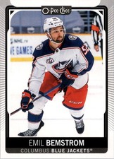 2021-22 O-Pee-Chee #437 Emil Bemstrom - HKY