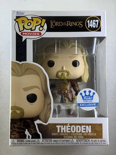 Funko Pop! Theoden #1467 The Lord Of The Rings LOTR Funko Shop Exclusive