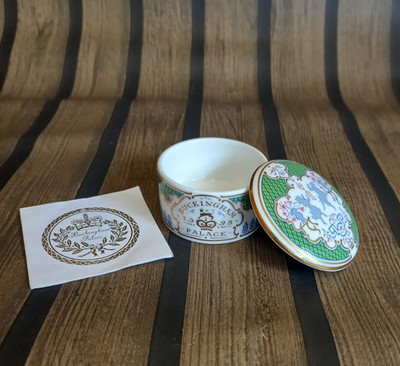 Vintage Buckingham Palace Schmuckschatulle 1998 ROYAL COLLECTION Porzellan, klein