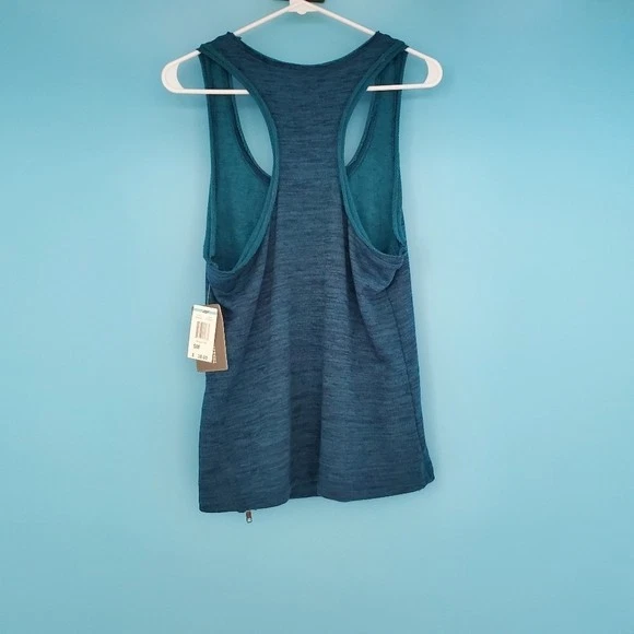 NUEVO Camiseta sin mangas Threads 4 Thought pequeña turquesa espalda cruzada para mujer Foto 2 de 4